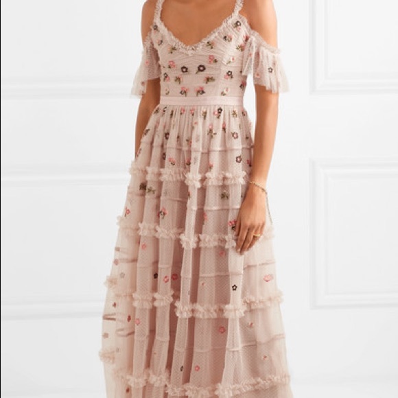 needle and thread celeste gown